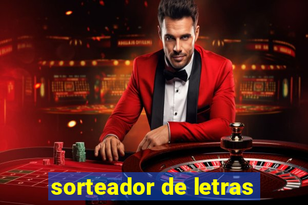sorteador de letras